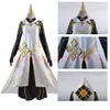 Gioco Genshin Impact Zhongli Costume Cosplay Zhong Li Uniforme da combattimento Archon Set completo Vestito Parrucca Morax Costume Cosplay Outfitcosplay