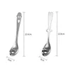 Heart-shaped Hollow Color-changing Cup Coffee Spoon Smiley Stainless Steel Spoon LG16