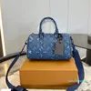 Luksusowy projektant męskiej torby podróżnej torebka UNSX Crossbody Bag boczna litera logo logo pojedynczego ramion monogramy płótno powłoka