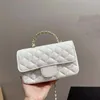 Moda omuz çantası lüks tasarımcı crossbody çanta klasik çanta çantası kadın omuz çantası deri elmas ızgara lüks kadın çanta cüzdan zinciri