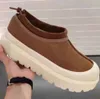 Designer Classic Ultra Mini Boots Snow Boot Platform Short Women Män Fur Sheepskin Tasman Tazz Chestnut Sand Mustard Seed Beige Australian Winter Ankle 3333ess