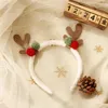 Party Favor Party Favor New Year Christmas Decoration pannband Elk Xmas Tree Hair Band Ornaments Kids Gifts RRB16517 Home Garden Festi DHWXQ