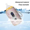 Flaskvärmare sterilisatorer# USB Milk Bottle Warmer Portable Temperatur Display Babyflaskuppvärmning varmare 5 växel Justerbara utomhusresetillbehör 231010