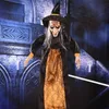 Andra evenemangsfestleveranser Halloween Witch Ghost Decor Horror Pendant Glowing Prank Props Electric Toys Haunted House Bar Club Home Festival Decoration 231009