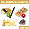 Other Home Garden Mice Trap Reusable Smart And Slide Bucket Lid Mouse Rat Humane Or Lethal Reset Door Style Mti Catch Drop Delivery Dhm0P