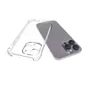 High TPU Soft Transparent Crystal Clear Phone Case Protect Cover Shockproof Cases For iPhone 15 pro max plus 14 13