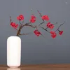 Decorative Flowers Silk Flower Zen-like Simulation Cherry Blossoms Fake Plants 87cm Artificial Home Indoor Decoration Small Floral Branches