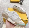 Casual Shoes Designer Shoes Luxury Retro Suede Beige Sports F Stöttabsorberande Material Pink Low Top