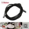 Other Household Cleaning Tools Accessories Pipe Dredging Tool Set 5 Meter Manganese Steel Electric Drill Drain Spring Sink Cleaner Sewer 231009