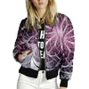 Vestes pour femmes Art imprimé coupe-vent 2023 manteau froid printemps corée streetwear support personnalisé