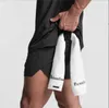 Short de course tissé monocouche pour hommes, séchage rapide, couleur unie, Fitness, sport et loisirs, pantalon américain cinq pièces, 2023