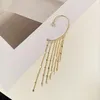 Round fashion luxury Ear Cuff female tassel diamond design party earrings shiny jewelry gift for lover without fading338K
