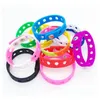 Jelly Sile Bracelet Wristband 21Cm Fit Shoe Buckle Charm Accessory Party Gift Fashion Jewelry Wholesale Drop Delivery Bracelets Dhptq