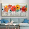 Paintings Colorful Flower Pictures Abstract Canvas Panting Posters and Prints Wall Art for Living Room Home Decoration NO FRAME 231009