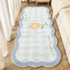 Tappeti Tappeto per camera da letto Simpatico cartone animato Plaid Peluche Bambini Comodino Tappeto Decorazione della casa Soggiorno Floreale IG Fluffy Mat Tapis 231010