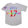 Sammy Sosa Ron Santo Mark Grace Cubs Baseball Jersey Ryne Sandberg Andre Dawson Ernie Banks Greg 31 Maddux Billy Williams Wrigley 100th Harry Caray Patch S-4XL