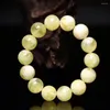 Jewelry Pouches Chinese Beads Authentic Amber Beeswax White Nectar Bracelets Half Honey And Pearl For Men Women