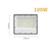 LED Floodlight White Light 6500K 10W 20W 30W 50W 100W 150W 200W 220V 110V洪水ライト屋外ウォールワッシャーランプ12 LL