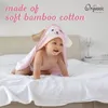 Handdoeken Badjassen FOREVERPURE Babyhanddoek met capuchon Biologisch Bamboe Katoen Superabsorberend Ultrazacht Perfect met washandje en wenskaart 231010