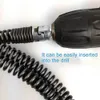 Other Household Cleaning Tools Accessories Pipe Dredging Tool Set 5 Meter Manganese Steel Electric Drill Drain Spring Sink Cleaner Sewer 231009