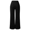 Women's Pants Wide Leg For Women Trousers Solid Casual High Waisted Palazzo Sweat Womens