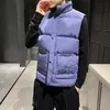 Gilet da donna di alta qualità Designer Down Vest giacche da donna Parka manica lunga cerniera Distintivi da uomo piumini cappotto casual gilet d'oca Gilet da donna