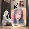 絵画カスタムアートワークキャンバスペインティングパーソナライズされた肖像画ポスターウォールアート愛好家家族の友人結婚記念日誕生日装飾231009