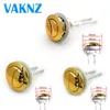 Dual Flush toilet tank Gold colour 38mm 48mm 58mm Button Round shape Toilet Push Buttons Bathroom Accessories 2107271989