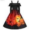 Costume a tema Spaventoso Halloween Disfraz Mujer Cosplay Viene fornito per le donne Cinghie sexy Volant Manica lunga Teschio Ghostface Carnevale Dress Up Party Q231010