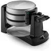 Producenci chleba WAF-F40 podwójne klapka belgijska Waffle Maker Black/Stainles