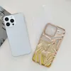 6D Wishing Star Shell Plating Hüllen für iPhone 15 Pro Max 14 13 12 11 Iphone15 Bling Luxus Farbverlauf Sterne Sternenklare metallische verchromte weiche TPU Handy-Rückseite