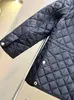 Women's Trench Coats Vintage Designer Quilted Jacket With Large Pockets Fashion Luxury All-in-one For Autumn And Winter