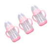 Baby Bottles# baby bottle cleaner 3pcs Sippy Bottle 240ml Wide Neck Silicone Ergonomic Self Grip Infant Bottle for Baby born Baby Feeding 231010