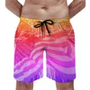 Men's Shorts USA Flag Gym American National Day Casual Board Short Pants Males Custom Surfing Quick Dry Beach Trunks Gift