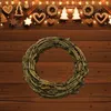 Juldekorationer jul konstgjorda Vine Ring Wreath Rattan Wicker Garland Xmas Party Decor Diy Farmhouse Decor Rattan Decor Garland 231010