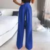 Women's Pants Wide Leg For Women Trousers Solid Casual High Waisted Palazzo Sweat Womens