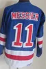 91-92 Retro Hockey Vintage 34 John Vanbiesbrouck Jersey CCM Classic 11 Mark Messier 9 Adam Graves 13 Sergei Nemchinov 26 Joe Kocur emeryt 75. rocznica męskie męskie