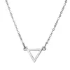 Pendentif Colliers 30 Collier Triangle Creux Géométrique Hexagone Simple Polygone Géométrie V Femelle Mâle Quadrilatère