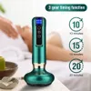 Back Massager JYHealth Electric Vacuum Cupping Body Scraping Massager jars professional Heating guasha Suction cups Therapy device health care 231010