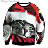 Kobiety swetry brzydkie świąteczne swetry mężczyźni kobiety wakacyjne choinki reniferowe płatki śniegu sweter pullover skoczki 3D zabawne Xmas bluza 231010