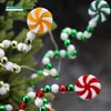 Christmas Decorations 24/36/50pcs Curly Candy Christmas Ornaments Red White Picks Bells Lollipops for Xmas Tree Topper Decor Home Crafts Party Navidad 231010