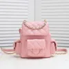 Designers pequena mochila mini tamanho crianças bookbags sacos de escola saco de canal bolsa de couro duffel saco senhoras casual viagem mochila ombro mochila