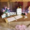 Other Event Party Supplies Wedding Centerpieces Decorations 1 Set Wooden White Mr Mrs Letter Ornament for Wedding Party Welcome Sign Decor Q231010