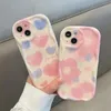 Handyhüllen Soft Case für iPhone 15 11 XR 7 8 Plus 12 13 14 Pro Max X XS MAX SE 2020 Blume Liebe Herz Wellenförmige Linse Schutzhülle 231010