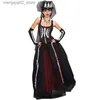 Theme Costume Carnival Halloween Lady Deluxe Corpse Bride Skeleton Come Mexican Day Of The Dead Ghost Outfit Cosplay Fancy Party Dress Q240307