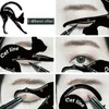 Makeup Tools Sdotter Eye Makeup Stencils Eye Template Shaper Model Easy To Make Up Cat Line Stencils Eyeliner Card Cat Line Eyeliner Tools Bl 231007