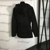 Fall Windproof Windbreakers Outerwear Luxury Womens Jackets Classic Hooded Designer Tench Coat 2 Colors Elastic Waist Jacket