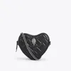 Kurt Geiger Bag Mini Kensington Love Heart Сумки на ремне с цепочкой Сумочка для женщин Радуга из коровьей кожи Eagle Cross Body Bag 20 см Кошелек через плечо Grils Qute N9Hg #