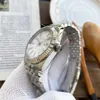 Designer-horloges voor heren Automatisch mechanisch uurwerk met kalender Klassieke stijl stalen band voor feest