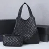 ICare Maxi Designer torby na torby pikowana jagnięta oryginalna skóra moda duża pojemność zakupy luksusowe torebki na ramię kobiety torebka torebka torebka